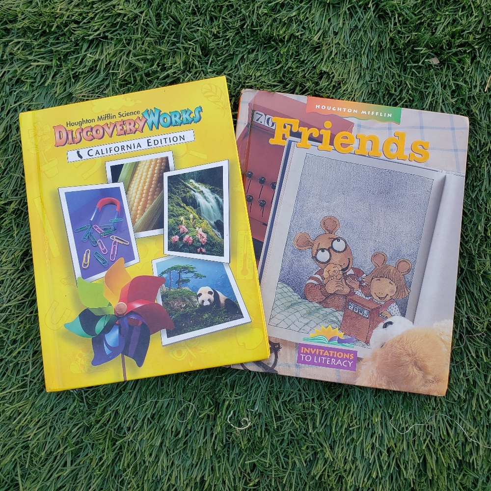 Houghton Mifflin Elementary Reading & Science Textbooks